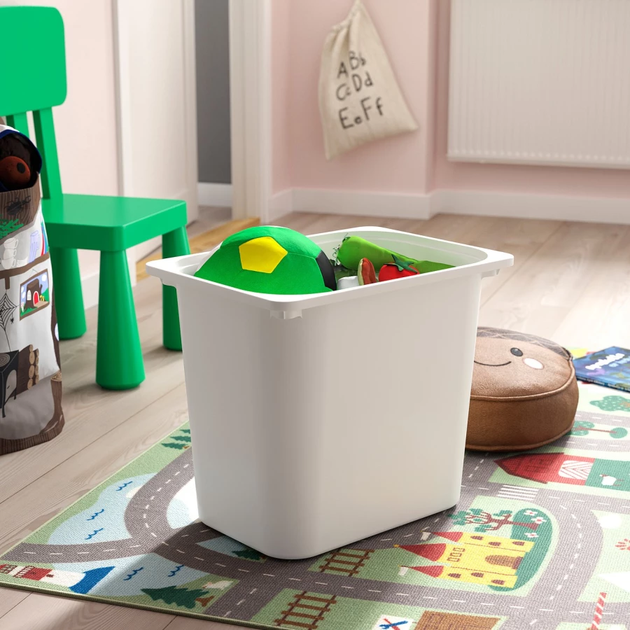 Шкаф с ящиком IKEA TROFAST/ТРУФАСТ ИКЕА, 34х44х56 см, белый (изображение №2)