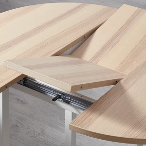 Раздвижной стол - IKEA GAPERHULT/ГАПЕРХУЛЬТ ИКЕА, 75х90х90 см, бежевый