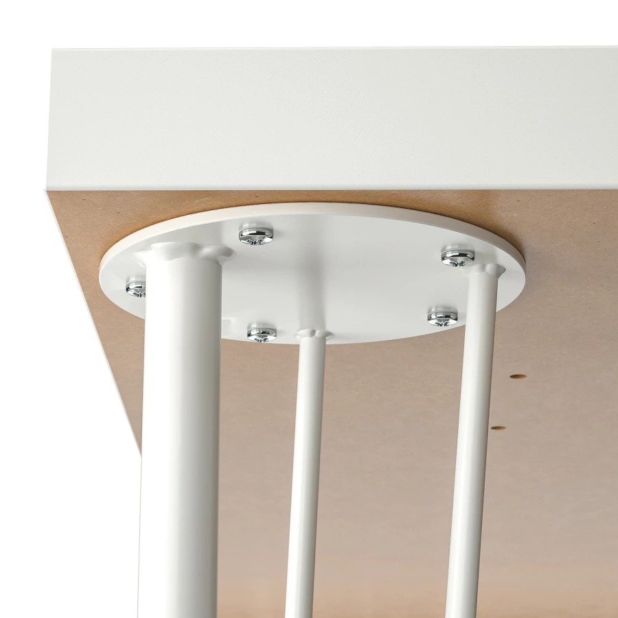 Письменный стол - IKEA LAGKAPTEN/KRILLE, 120х60 см, белый, ЛАГКАПТЕН/КРИЛЛЕ ИКЕА (изображение №4)