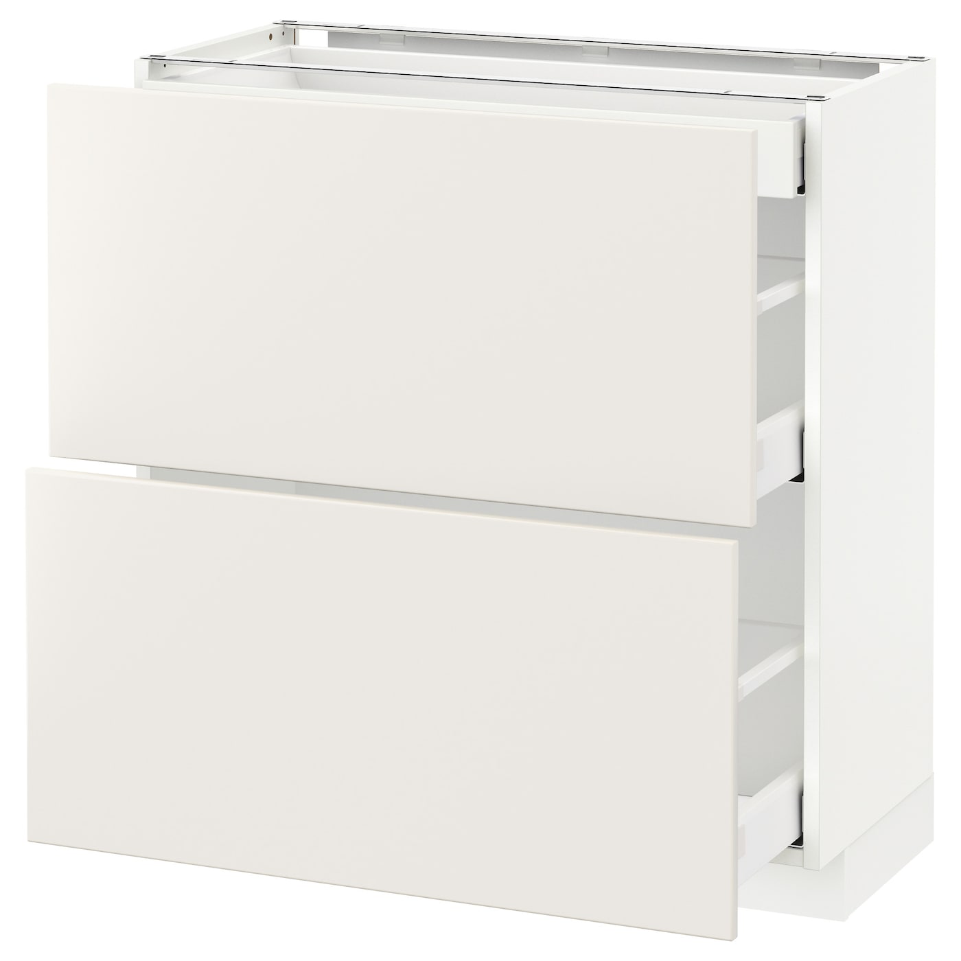 Напольный кухонный шкаф  - IKEA METOD MAXIMERA, 88x39,2x80см, белый, МЕТОД МАКСИМЕРА ИКЕА