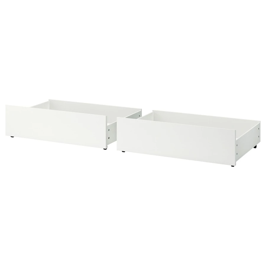 Ящик д/высокого каркаса кровати - IKEA MALM, белый, 200 см МАЛЬМ ИКЕА (изображение №1)