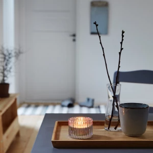 Второе фото. RÄFFELBJÖRK Подсвечник ИКЕА