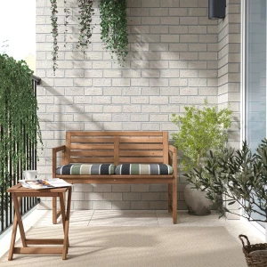 Второе фото. Скамья со спинкой - IKEA NÄMMARÖ/NAMMARO/НЭММАРО ИКЕА, 78х62х106 см, коричневый