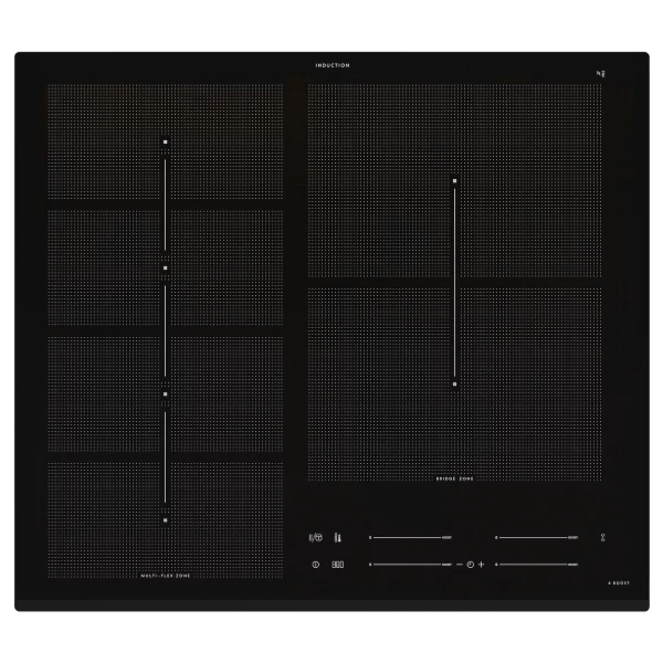 Индукционная варочная панель - HÖGKLASSIG / HОGKLASSIG IKEA/ ХОГКЛАССИГ ИКЕА,  59 см, черный