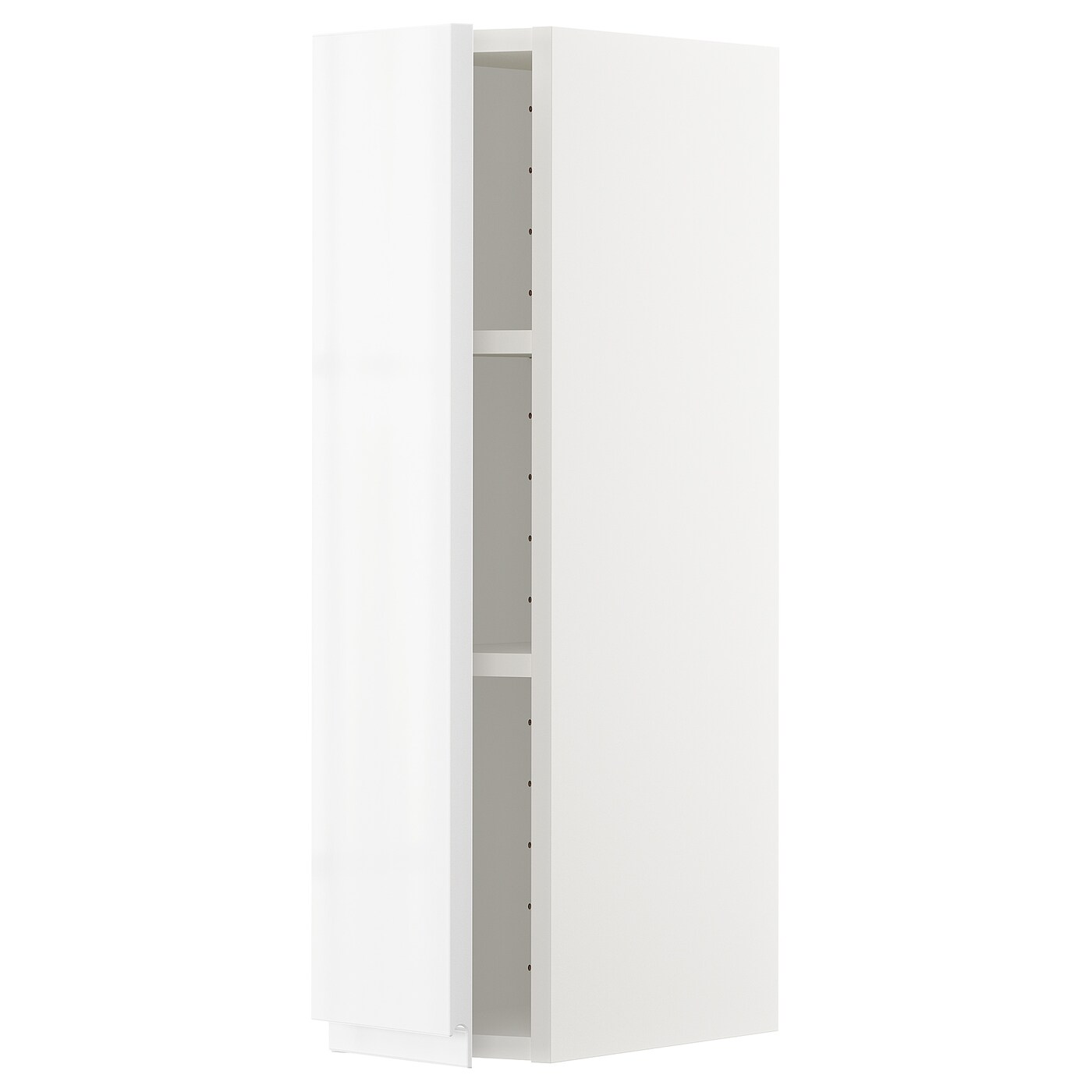 Навесной шкаф с полкой - METOD IKEA/ МЕТОД ИКЕА, 80х20 см,белый