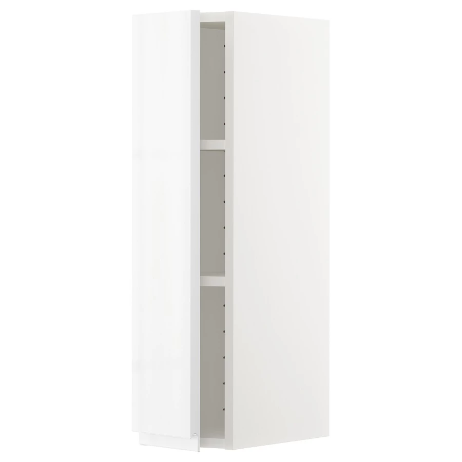 Навесной шкаф с полкой - METOD IKEA/ МЕТОД ИКЕА, 80х20 см,белый (изображение №1)