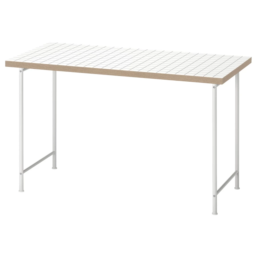 Письменный стол - IKEA LAGKAPTEN SPÄND/SPAND/СПЭНД ЛАГКАПТЕН ИКЕА, 120x60см, белый, антрацит (изображение №1)