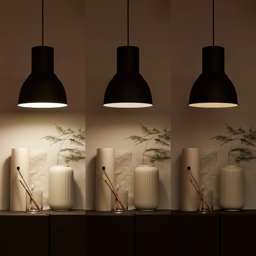 Светодиодная лампа - TRÅDFRI /TRАDFRI  IKEA/ ТРОДФРИ ИКЕА, 50 мм,  серый (изображение №3)