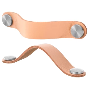 Ручка-скоба - IKEA ÖSTERNÄS/OSTERNAS, 15.3 см, дубленая кожа, ОСТЕРНЭС ИКЕА