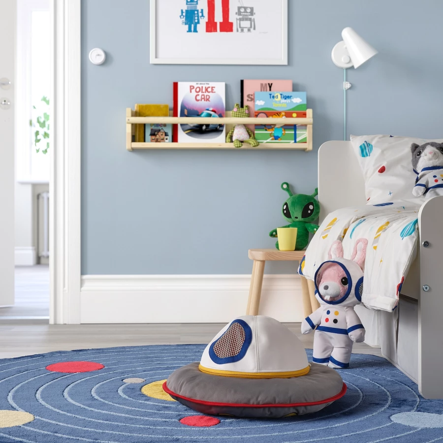 Мягкая игрушка космический корабль - IKEA AFTONSPARV/АФТОНСПАРВ ИКЕА, разноцветный (изображение №4)