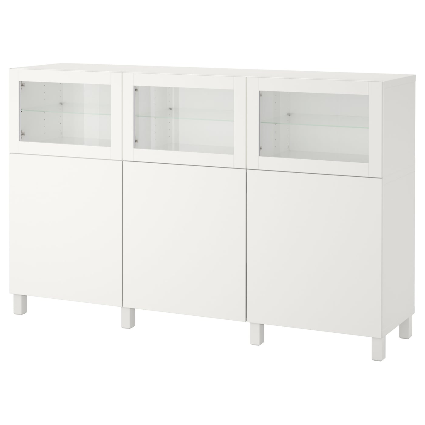 Комбинация для хранения - IKEA BESTÅ/BESTA/ БЕСТА/БЕСТО ИКЕА, 180x42x112 см, белый