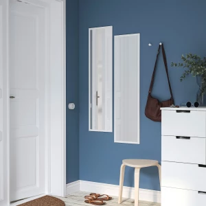 Второе фото. Зеркало настенное - IKEA LILJETRÄD/ЛИЛДЖЕТРЭД ИКЕА, 115х30 см, белый