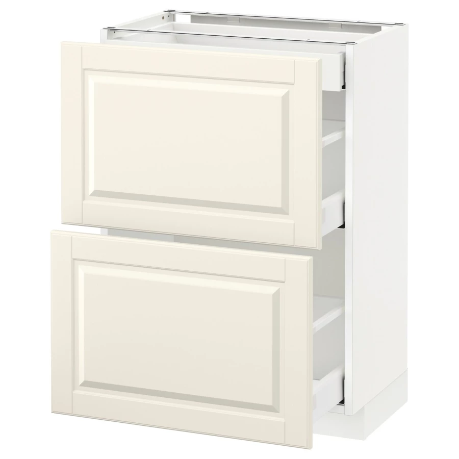 Напольный кухонный шкаф  - IKEA METOD MAXIMERA, 88x39,5x60см, белый, МЕТОД МАКСИМЕРА ИКЕА (изображение №1)