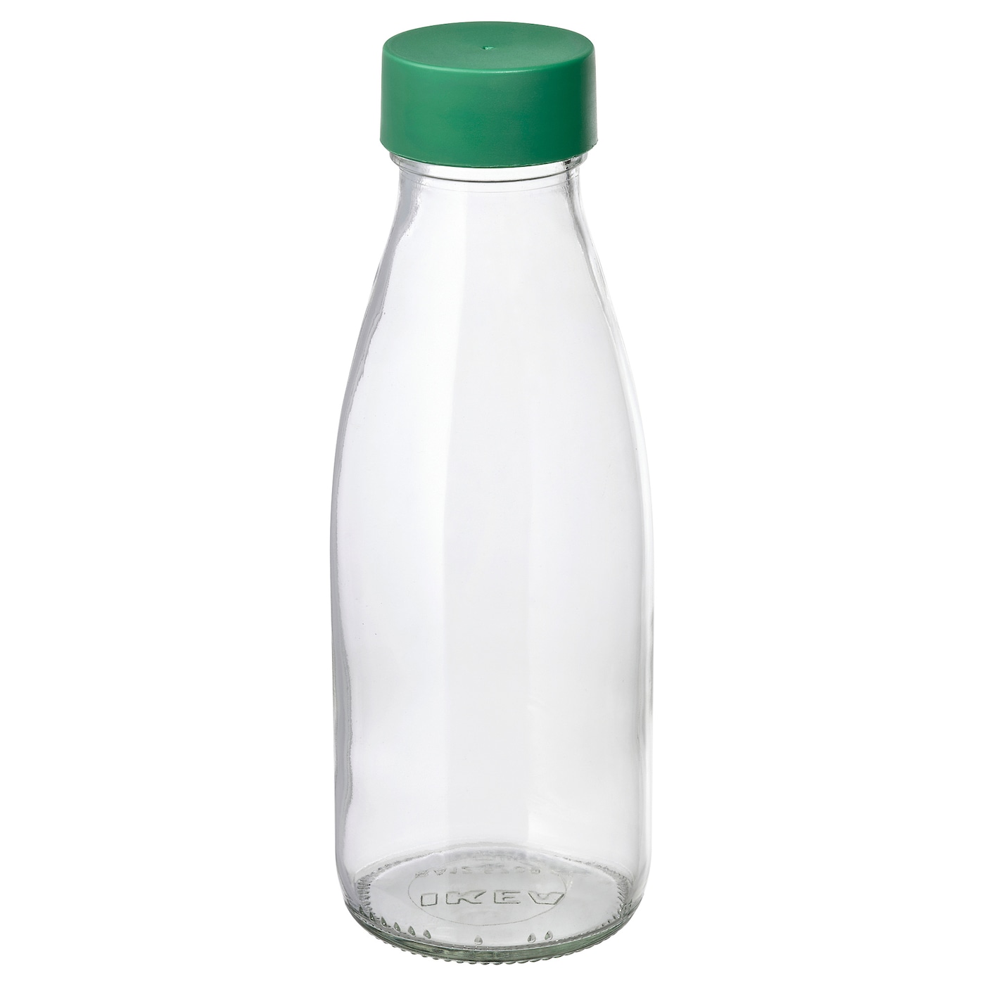 Бутылка с крышкой - IKEA SPARTANSK, 0.5 л, стекло/зеленый, СПАРТАНСК ИКЕА