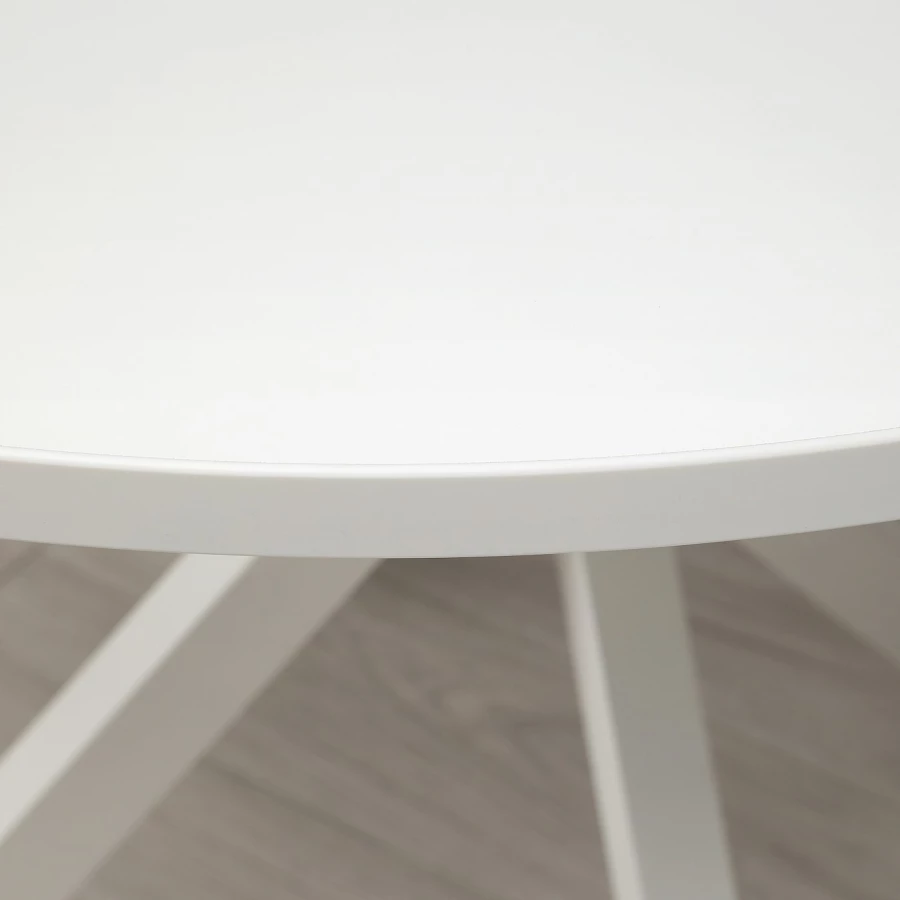 Раздвижной стол - IKEA GRANSTORP, 90х90х75 см, белый, ГРАНСТОРП ИКЕА (изображение №6)