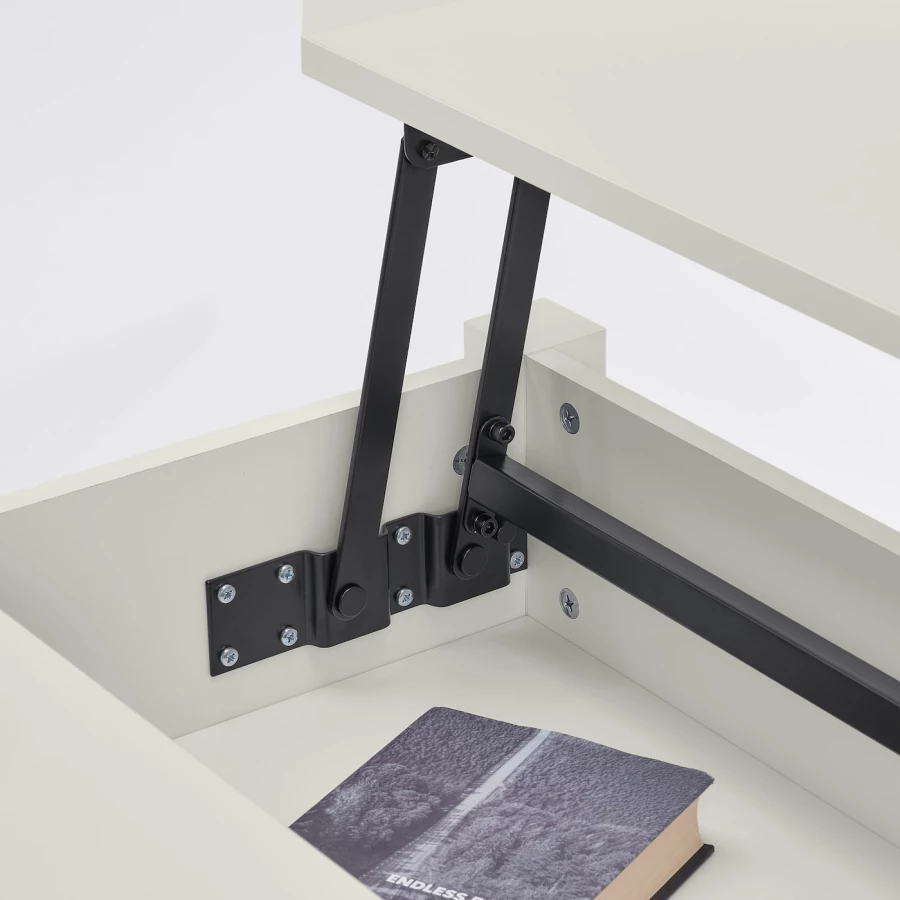 Журнальный стол - IKEA ИКЕА TRULSTORP, 115x70 см, белый (изображение №5)
