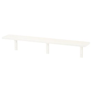 Полка настенная - BERGSHULT/RAMSHULT IKEA/БЕРГСХУЛЬТ/ РАМСХУЛЬТ ИКЕА, 120х20 см, белый