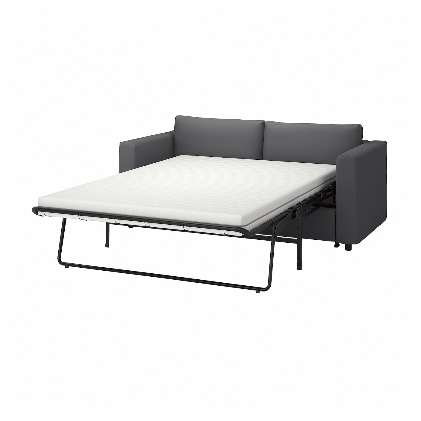 2-местный диван - IKEA VIMLE, 98x190см, темно-серый, ВИМЛЕ ИКЕА