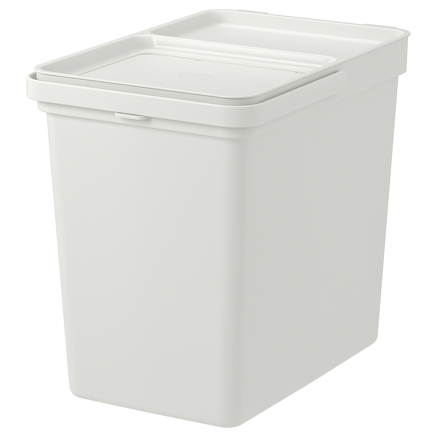 Контейнер для сортировки мусора - IKEA HÅLLBAR/HALLBAR, 22л, белый, ХОЛЛБАР ИКЕА