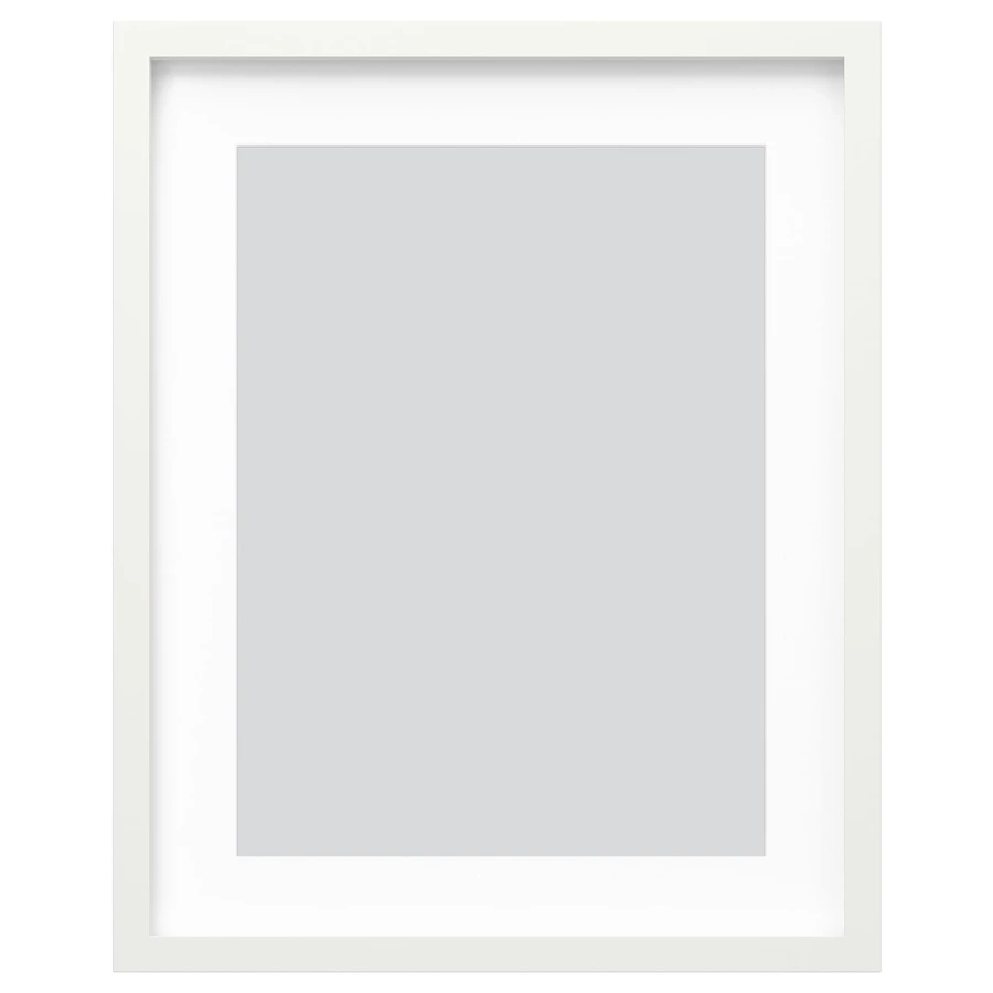 Рамка - IKEA RÖDALM/RODALM/РОДАЛЬМ ИКЕА, 50х40 см, белый (изображение №1)
