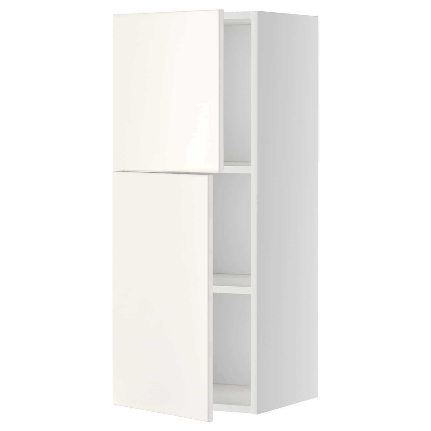 Навесной шкаф с полкой - METOD IKEA/ МЕТОД ИКЕА, 100х40 см, белый
