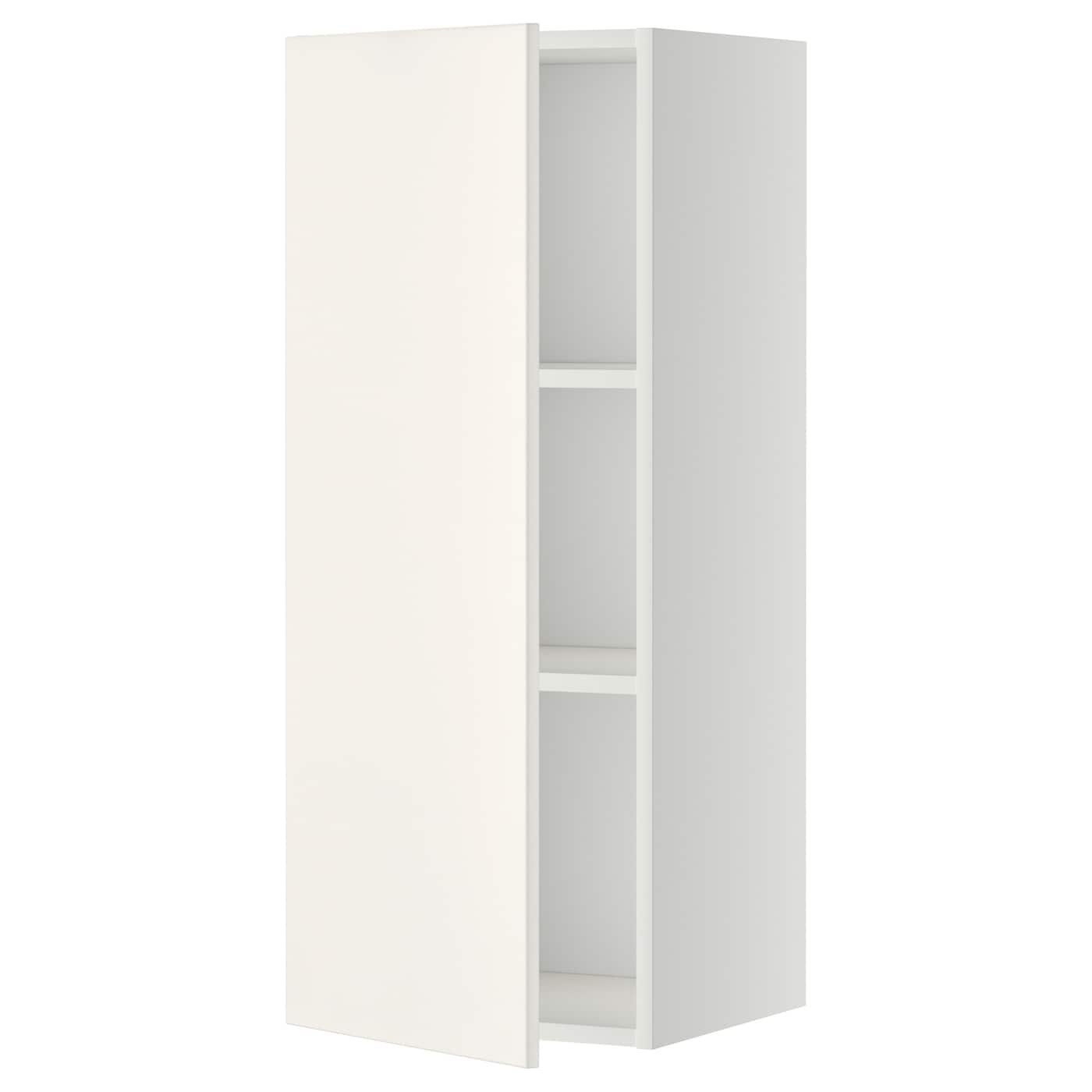 Навесной шкаф с полкой - METOD IKEA/ МЕТОД ИКЕА, 100х40  см, белый