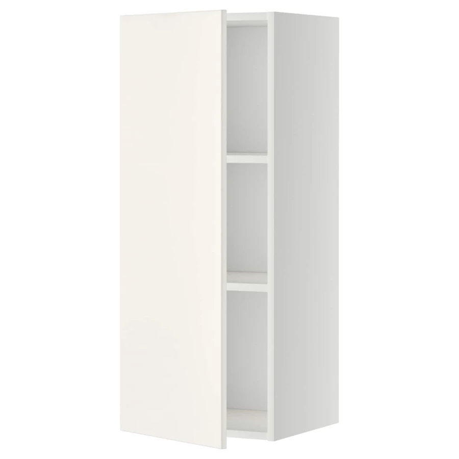 Навесной шкаф с полкой - METOD IKEA/ МЕТОД ИКЕА, 100х40  см, белый (изображение №1)