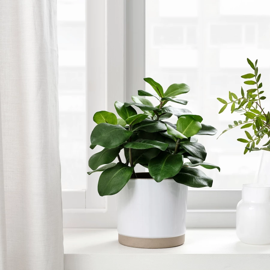 Искусственное растение в горшке - IKEA FEJKA, 12 см, ФЕЙКА ИКЕА (изображение №3)