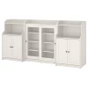 Консольный стол - IKEA HAUGA/ХАУГА ИКЕА, 116х46х244 см, белый