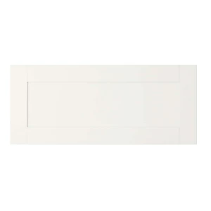 Стеклянная дверца - HANVIKEN IKEA/ ХАНВИКЕН ИКЕА, 60x26 см, белый