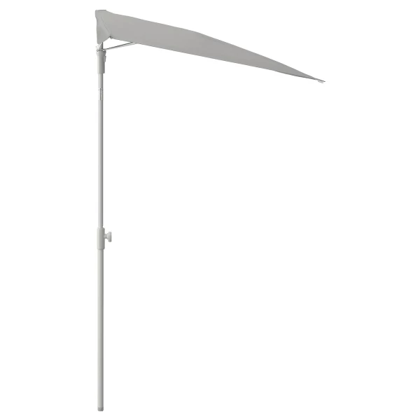 Зонт от солнца - IKEA LILLEÖ/LILLEO/ ЛИЛЛЕО ИКЕА , 150x100 см, серый