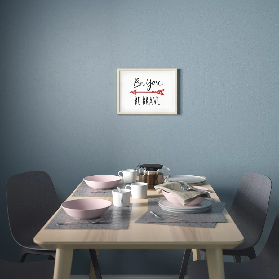 Постер - IKEA BILD, 40х30 см, «Будь собой», БИЛЬД ИКЕА (изображение №3)