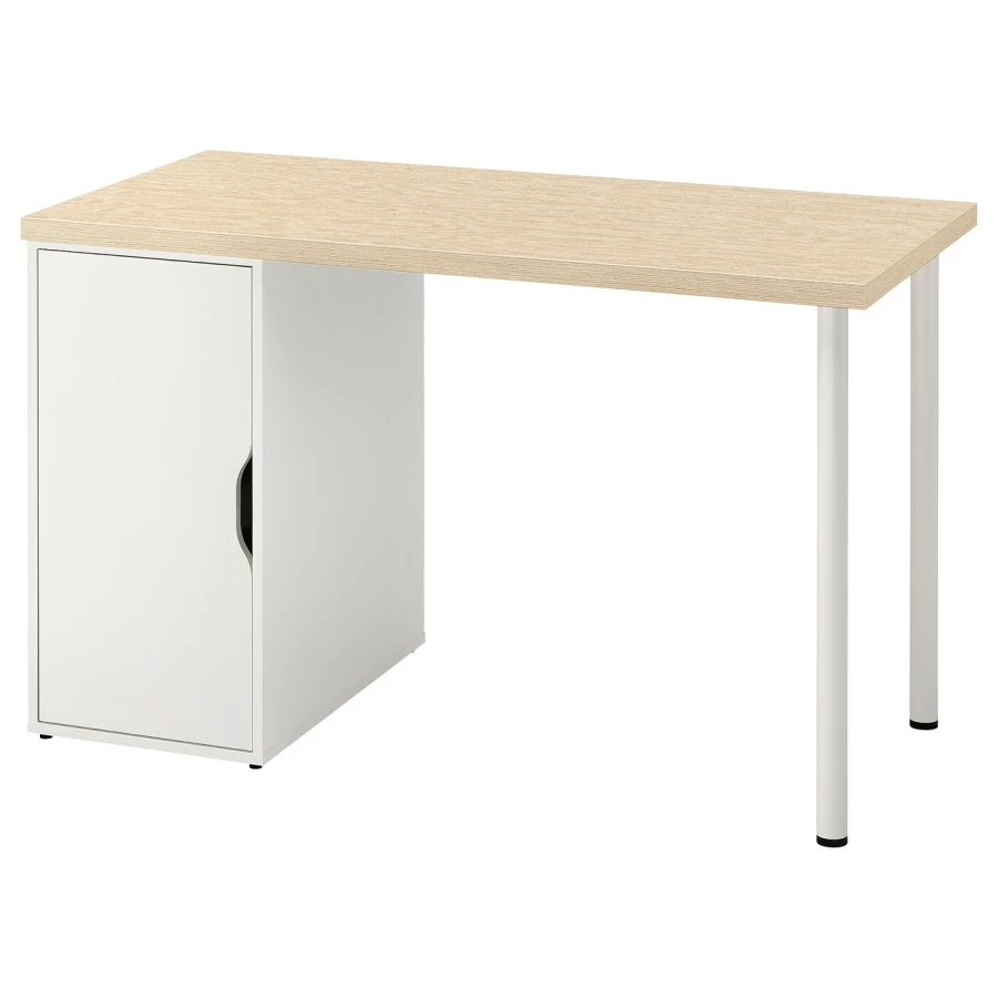 Письменный стол с ящиком - IKEA ALEX, 120x60 см, белый, АЛЕКС ИКЕА (изображение №1)