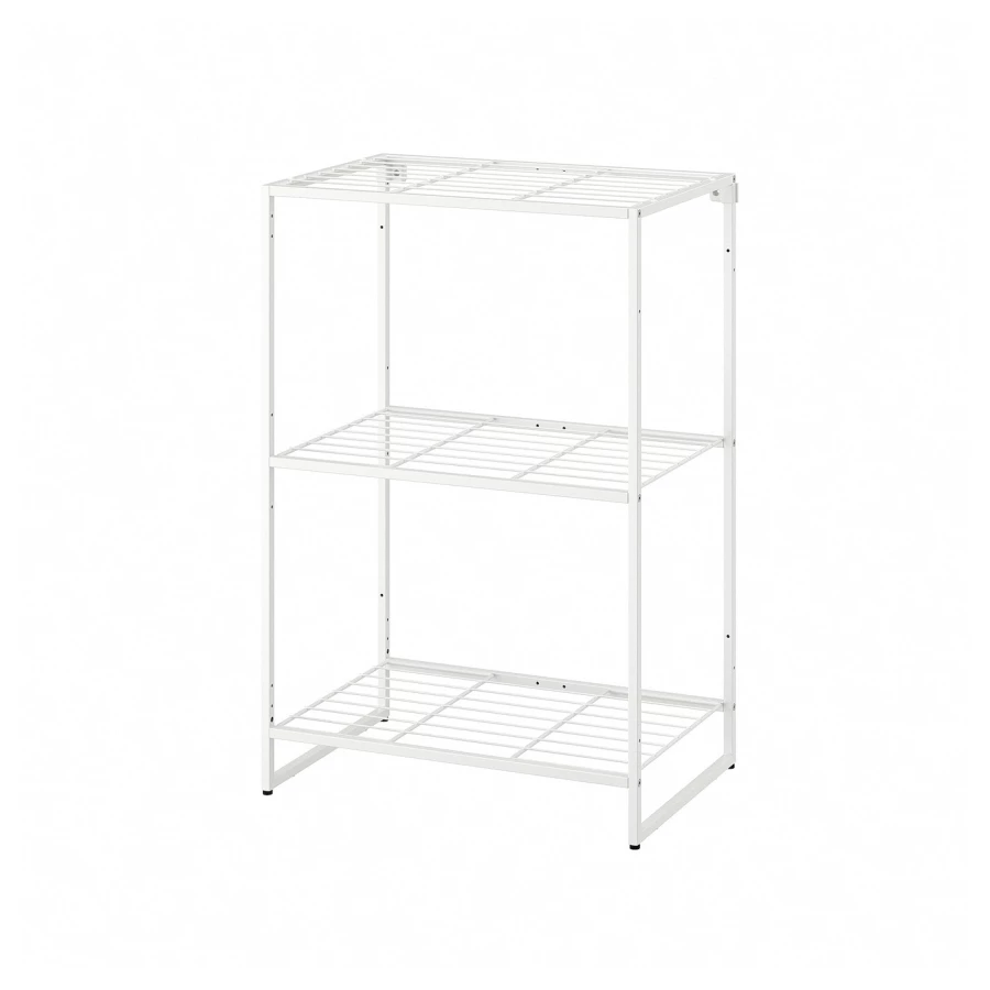 Книжный шкаф - JOSTEIN IKEA/ ЙОСТЕЙН ИКЕА,  90х61 см, белый (изображение №1)