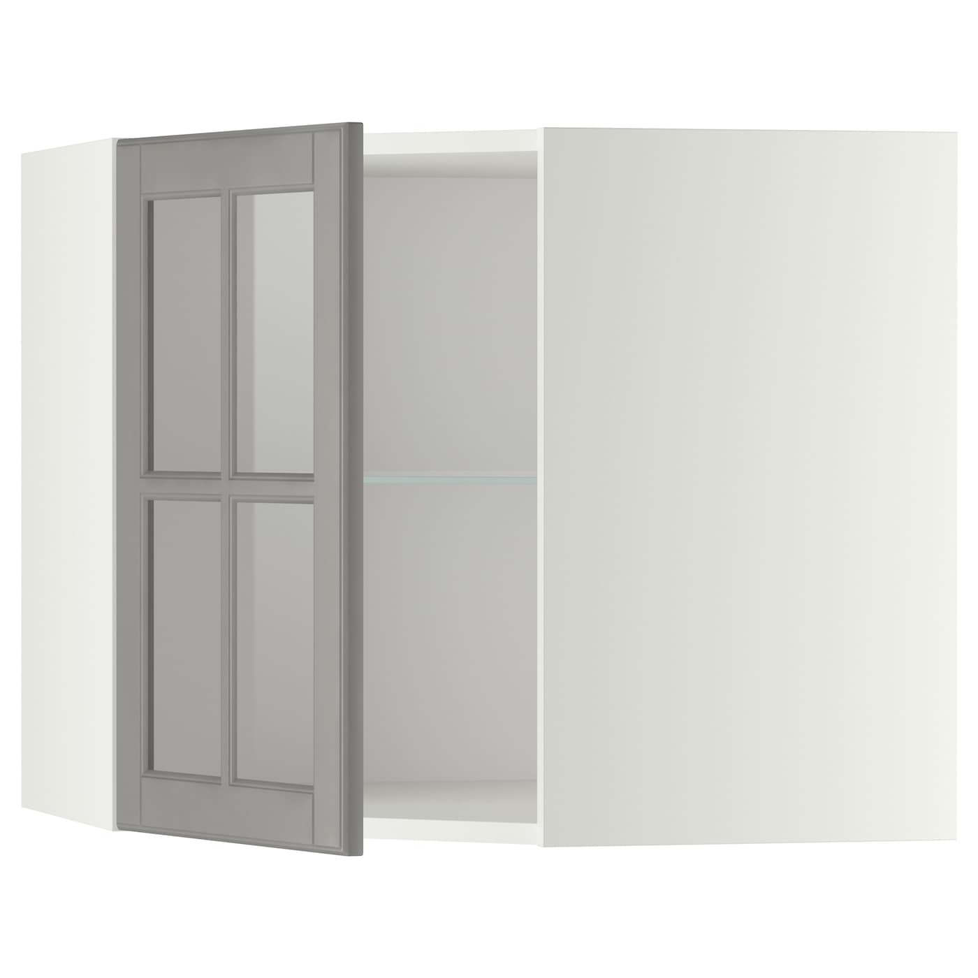 Шкафт - METOD  IKEA/  МЕТОД ИКЕА, 60х68 см, серый/белый