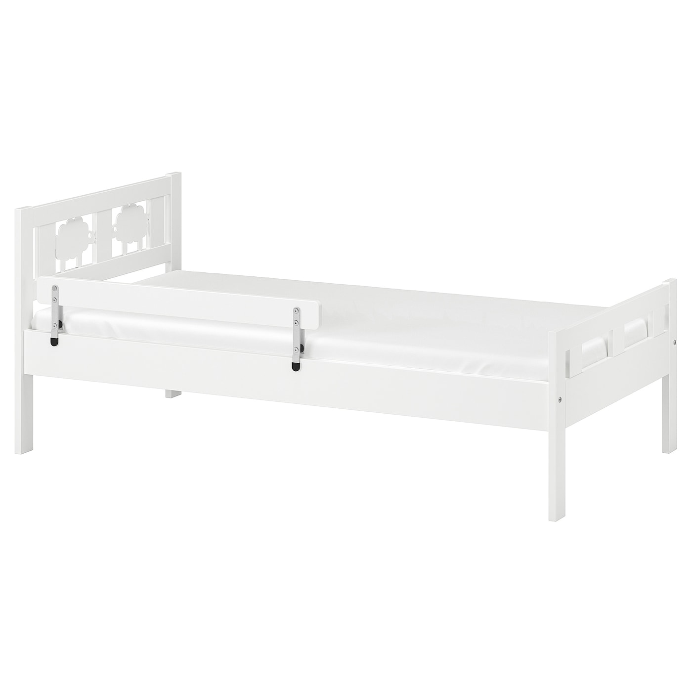 Кровать одноярусная - IKEA KRITTER/ КРИТТЕР ИКЕА, 70x160 см, белый