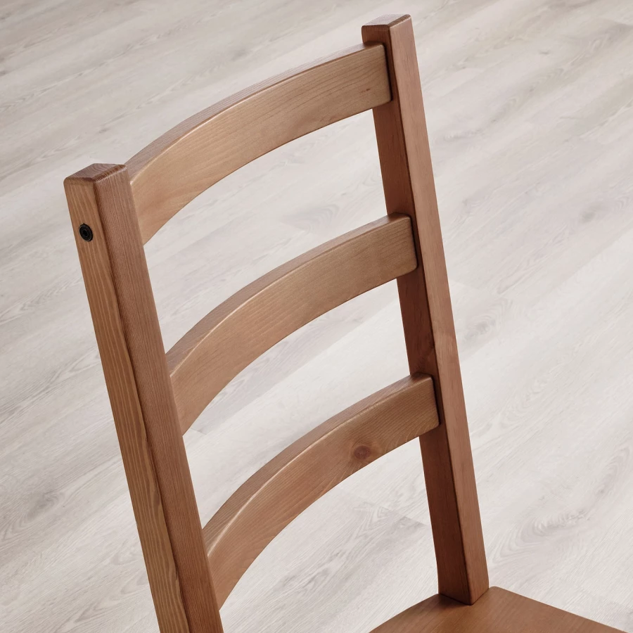 Деревянный стул - NORDVIKEN ИКЕА, 97Х54Х44 см, коричневый, НОРДВИКЕН ИКЕА (изображение №8)