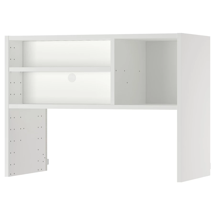 Шкафчик навесной для встроенной вытяжки -  METOD  IKEA/  МЕТОД ИКЕА, 80х60 см, белый (изображение №1)