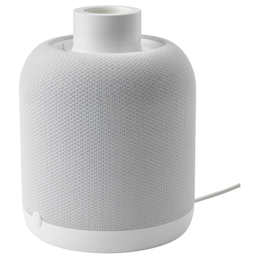Колонка-лампа Wi-Fi - IKEA SYMFONISK, 16х20 см, белый, СИМФОНИСК ИКЕА (изображение №1)