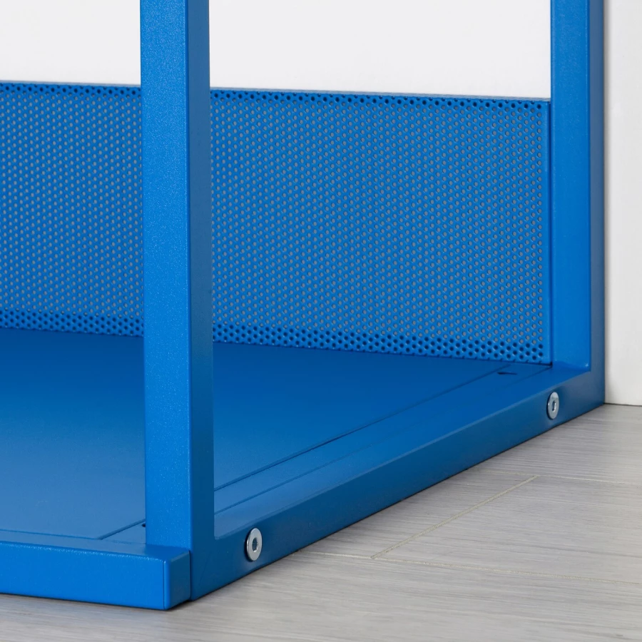 Открытый модуль для одежды - IKEA PLATSA/ПЛАТСА ИКЕА, 40х80х120 см, синий (изображение №4)