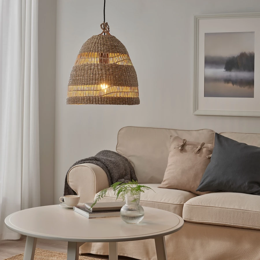 Светодиодная лампа - LUNNOM  IKEA/ ЛУННОМ ИКЕА, 125 мм,  стекло (изображение №3)