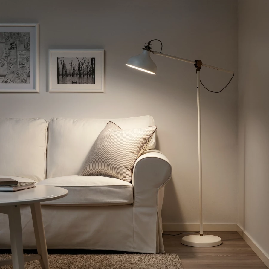 Торшер - RANARP IKEA/РАНАРП ИКЕА, 160 см, белый (изображение №2)
