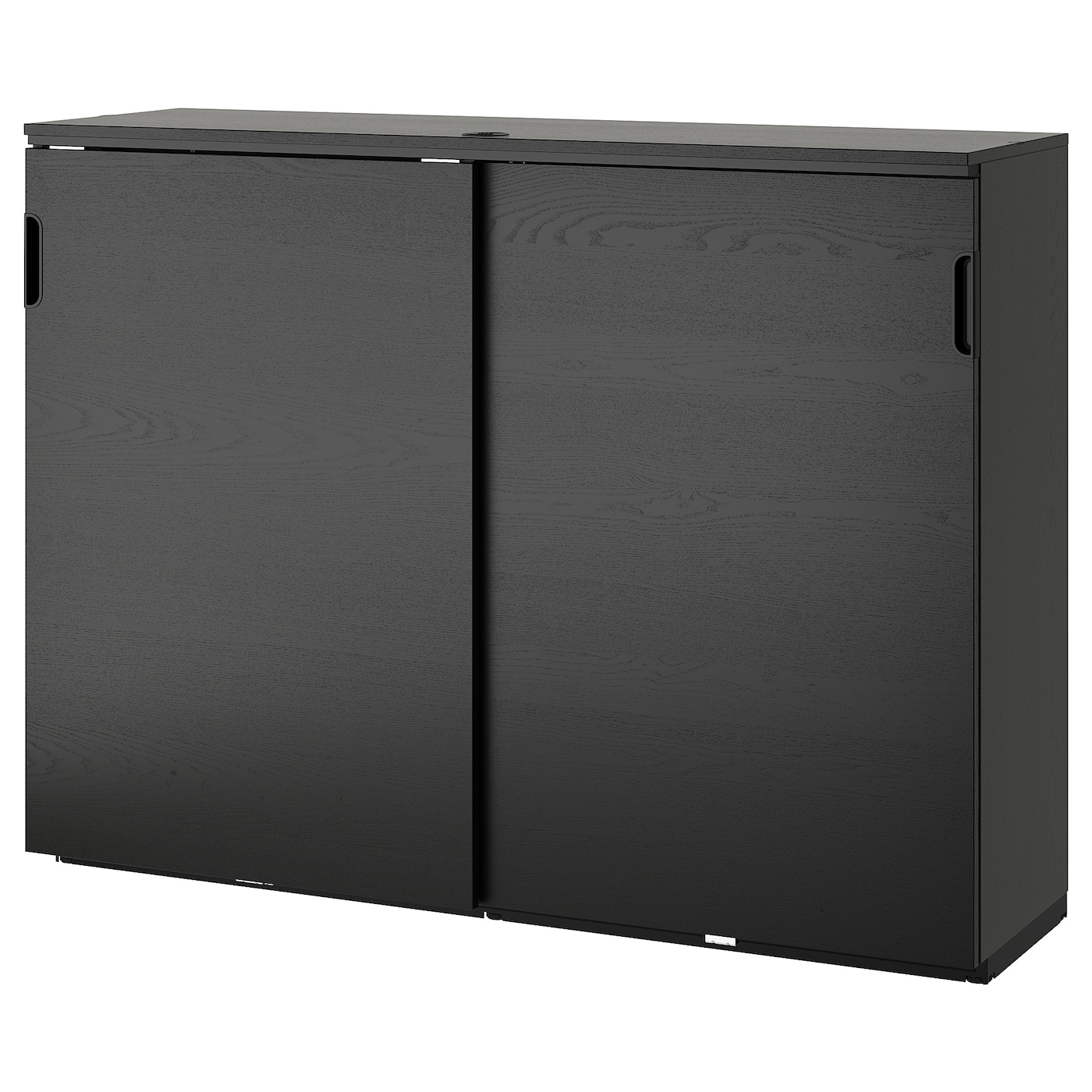 Комбинация с раздвижными дверями - IKEA GALANT/ГАЛАНТ ИКЕА, 120х45х160 см, черный