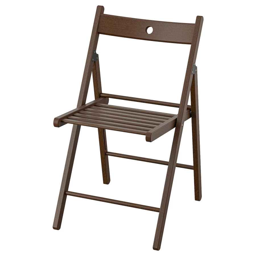 Складной стул - IKEA FRОSVI, 44х77х51 см, коричневый, ФРОСВИ ИКЕА (изображение №1)