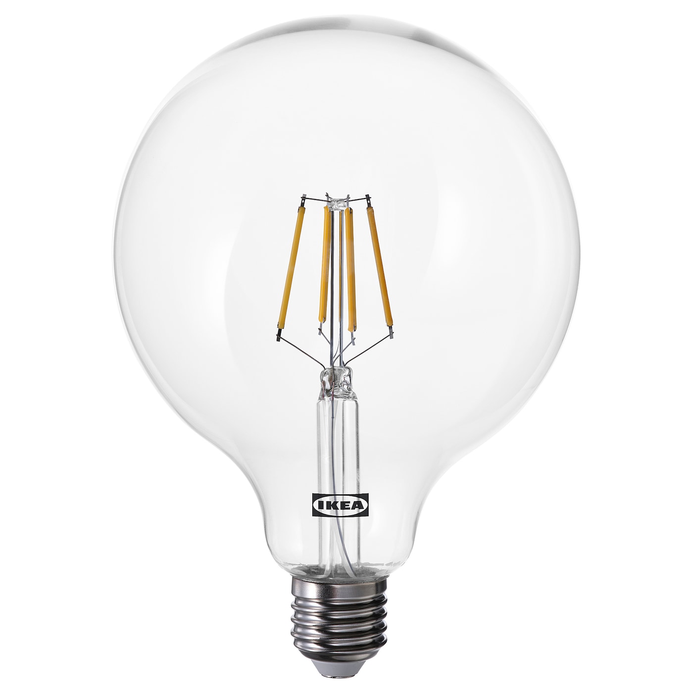 Светодиодная лампа - LUNNOM  IKEA/ ЛУННОМ ИКЕА, 125 мм,  стекло