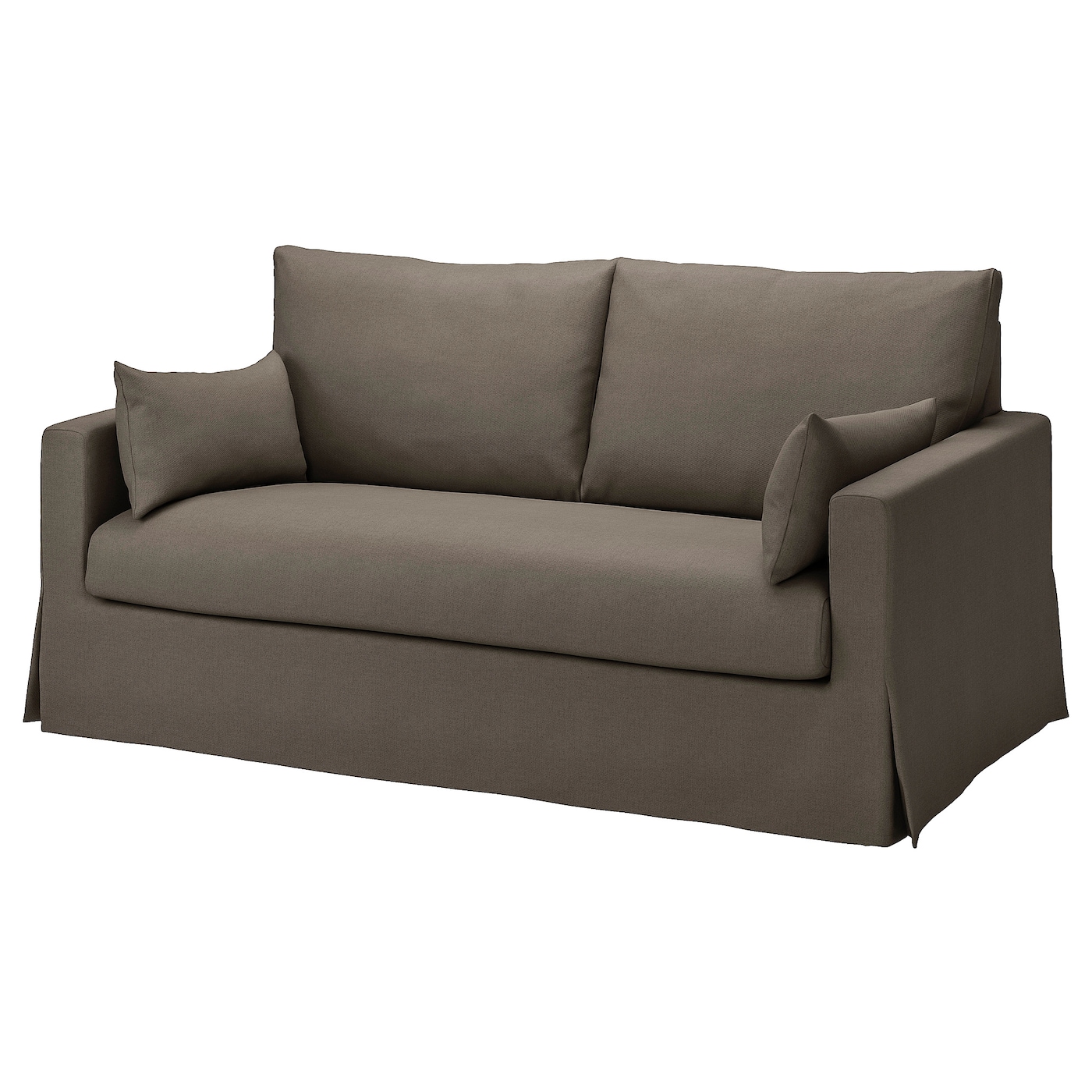 Чехол на 2-местный диван - HYLTARP IKEA/ ХУЛТАРП ИКЕА, коричневый