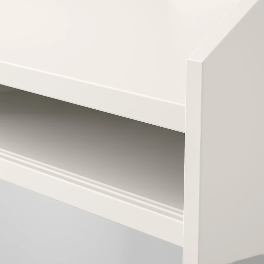 Письменный стол с ящиком - IKEA HAUGA, 100х45.3 см, белый, ХАУГА ИКЕА (изображение №7)