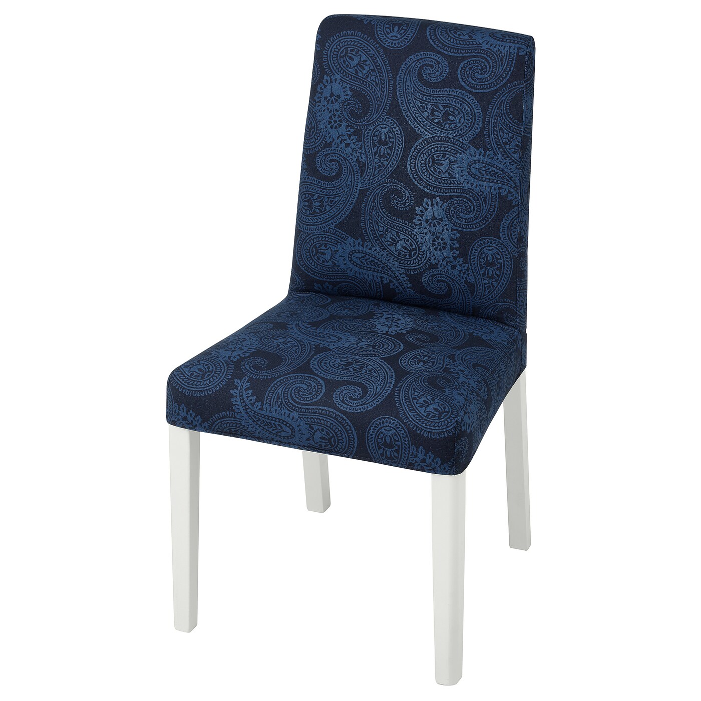 Стул - BERGMUND IKEA/ БЕРГМУНД ИКЕА, 95х52х59 см, синий