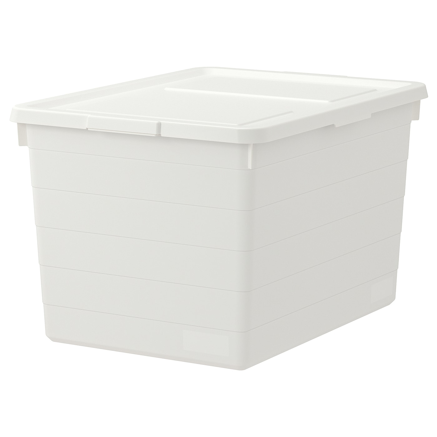 Коробка с крышкой - SOCKERBIT  IKEA/ СОККЕРБИТ ИКЕА,51х38х30 см, белый