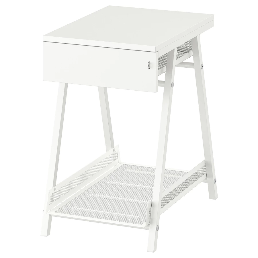 Комод - IKEA TROTTEN/ТРОТТЕН ИКЕА, 34х53х56 см, белый (изображение №1)
